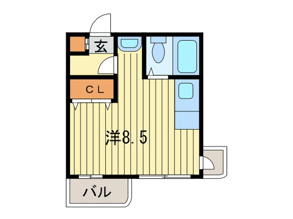 中島公園マンションの物件間取画像